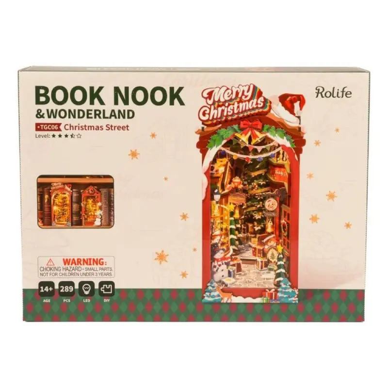 DIY Bookend Kit - Christmas Street
