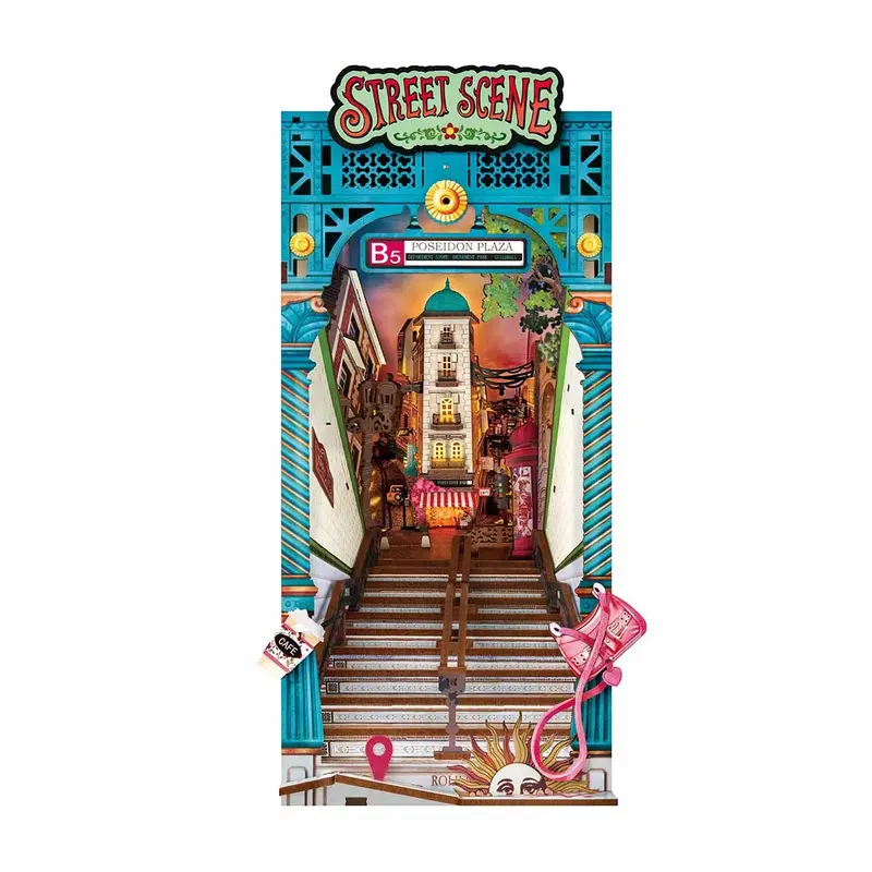 DIY - Bookends Kit - Street Scene