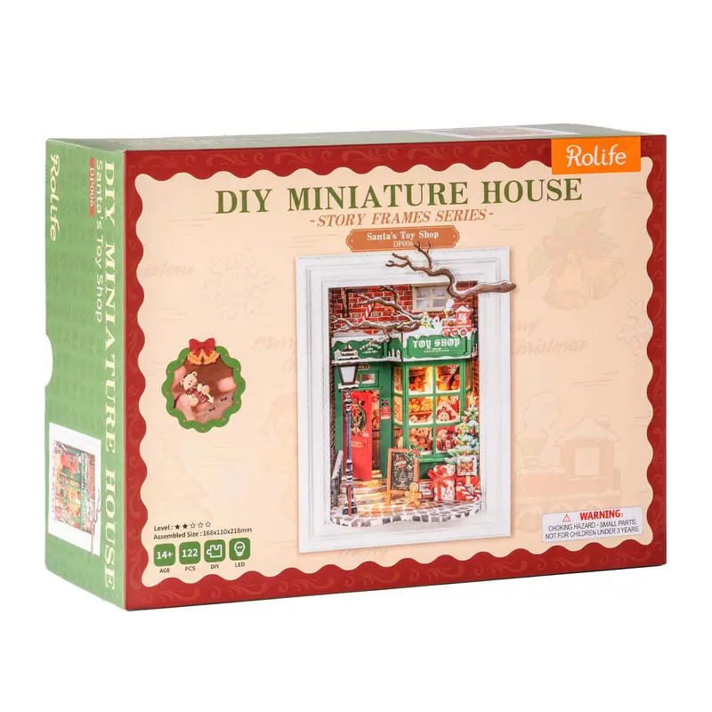 DIY - Mini House - Santas Toy Shop