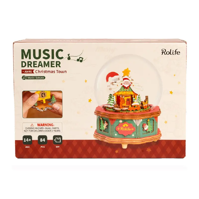 DIY - Music Box - Christmas Town