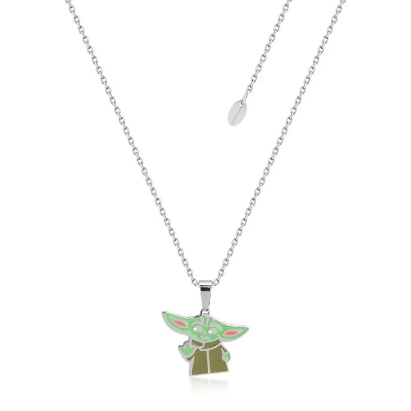 Disney ECC Grogu Enamel Necklace