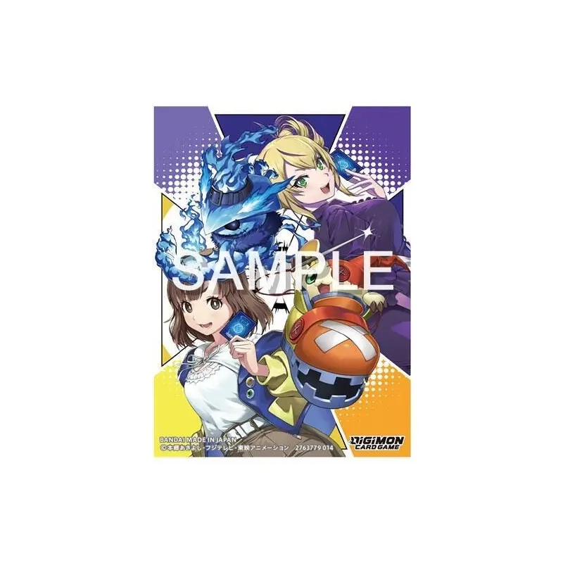 Digimon Card Game: Official Sleeves 2025 v1 - Arisa Kinosaki & Violet