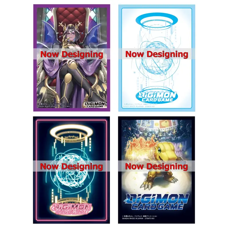 Digimon Card Game Official Sleeves Display 2024