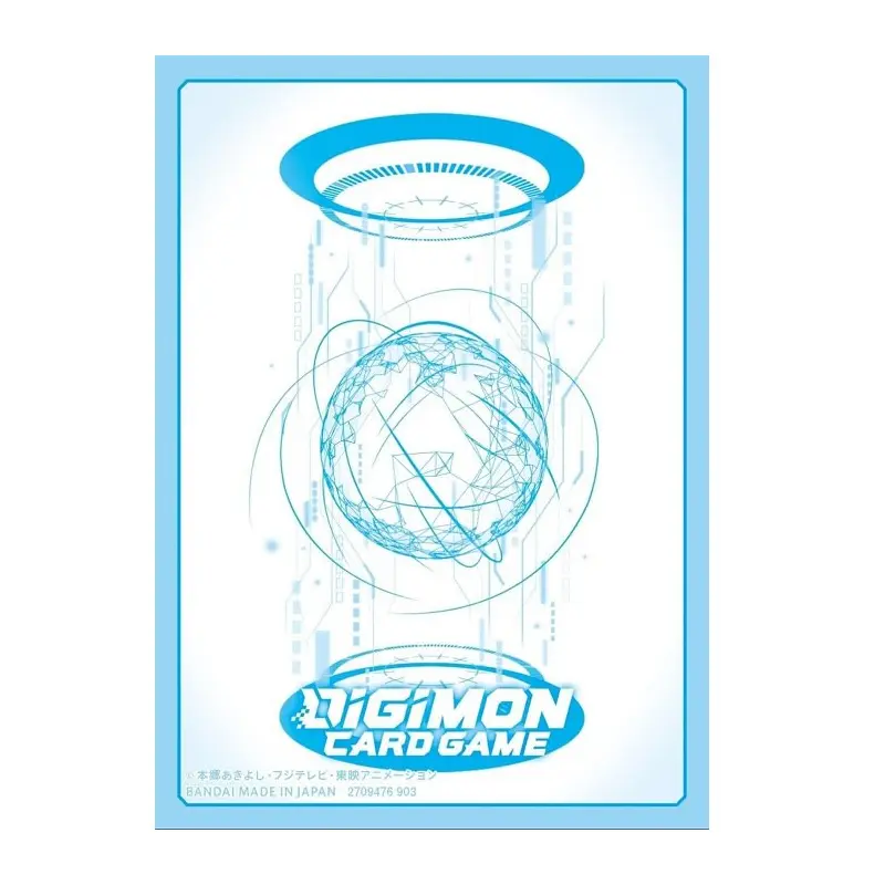 Digimon 3rd Anniversary Sleeves - White Blue