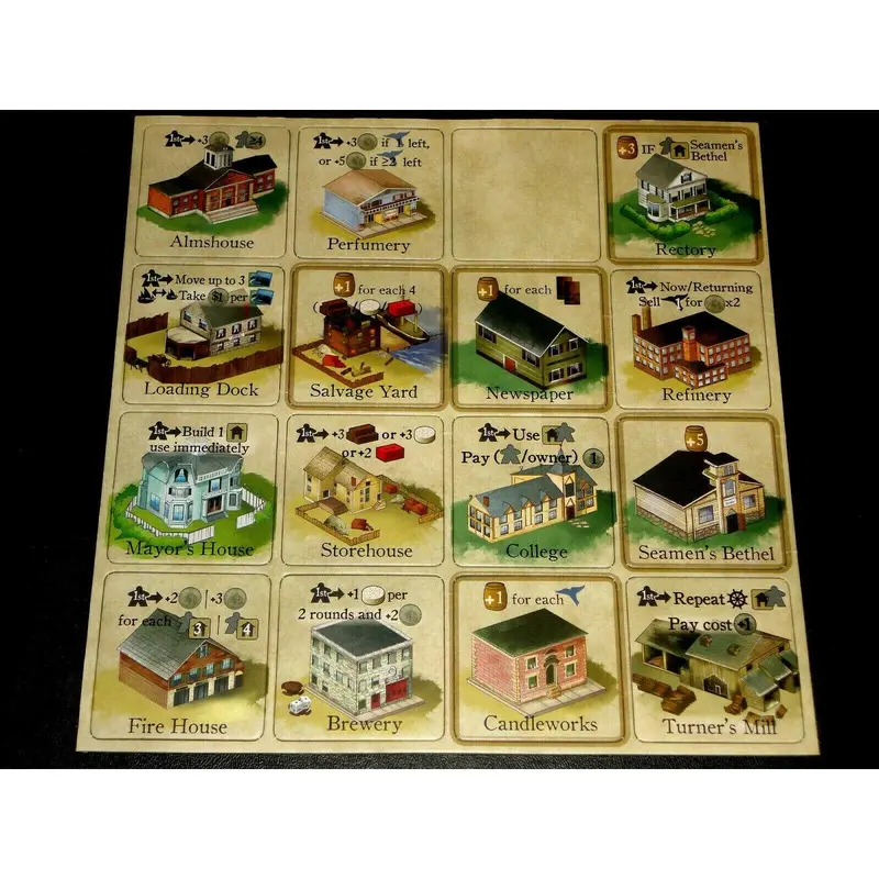 Dice Hate Me Games - New Bedford Errata Tiles