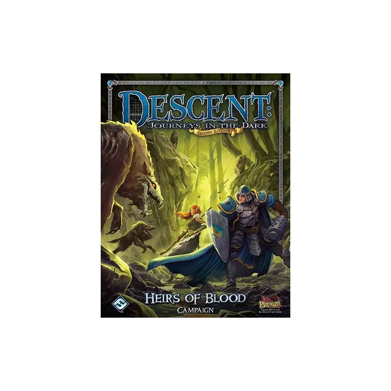Descent 2nd Edition Heirs Of Blood Campaign Book