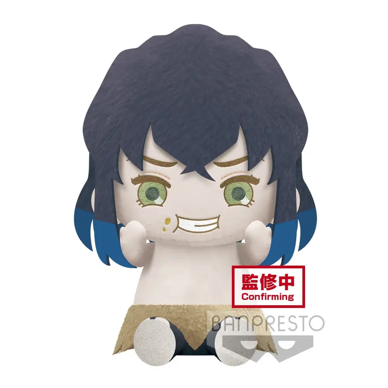 Demon Slayer: Kimetsu No Yaiba Big Plush - Nezuko Kamado . Inosuke Hashibira(Real Face)(B:Inosuke Hashibira)