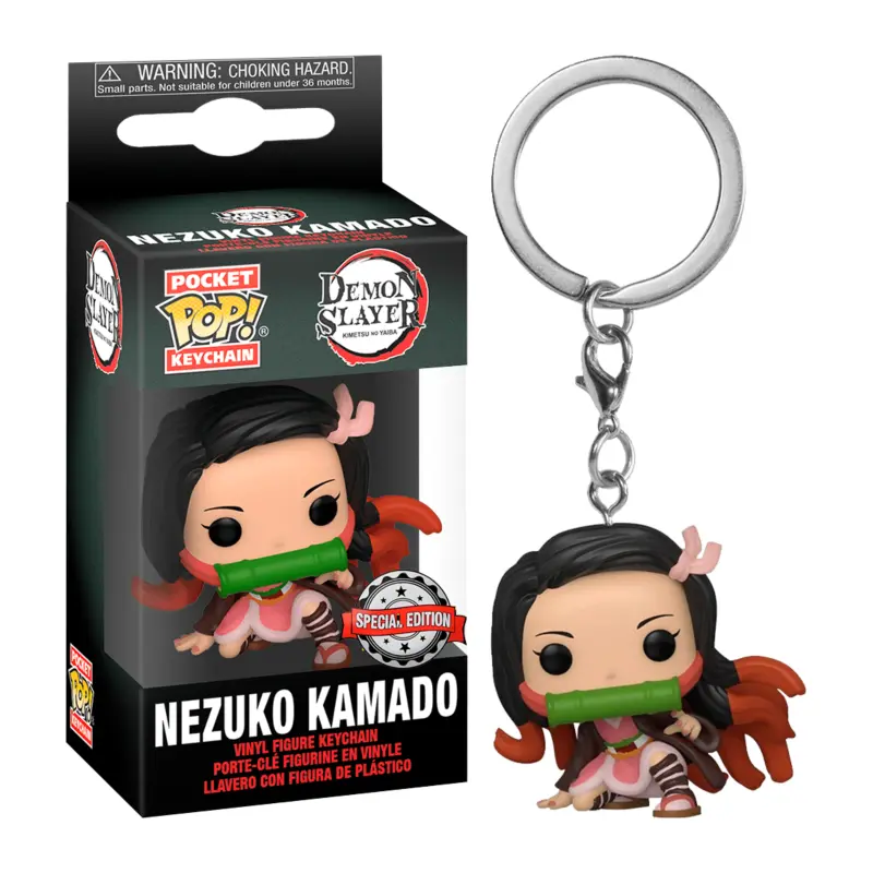 Demon Slayer - Nezuko Kamado Pop! Keychain RS