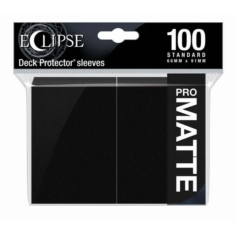 Deck Protectors Standard 100ct Pro-Matte-Eclipse Black