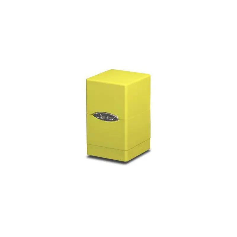 Deck Box Satin Tower - Lemon Yellow