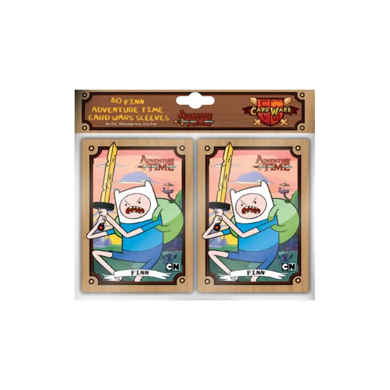 Adventure Time Card Wars Sleeves Finn