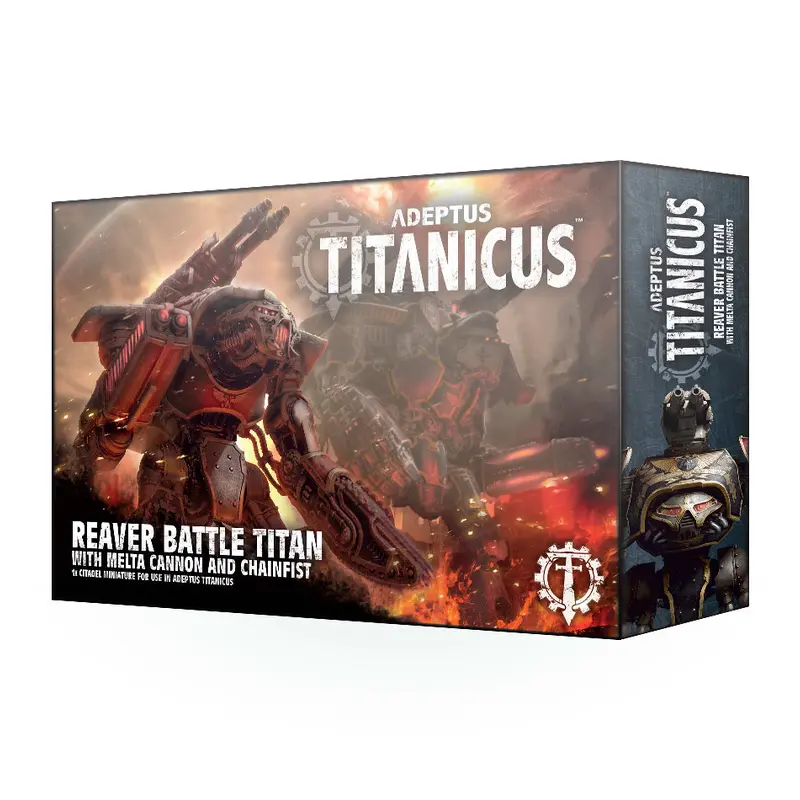 Adeptus Titanicus: Reaver w/Melta Cannon and Chainfist (400-23)