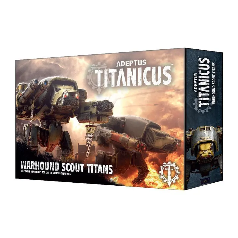Adeptus Titanicus: Warhound Scout Titans (400-18)