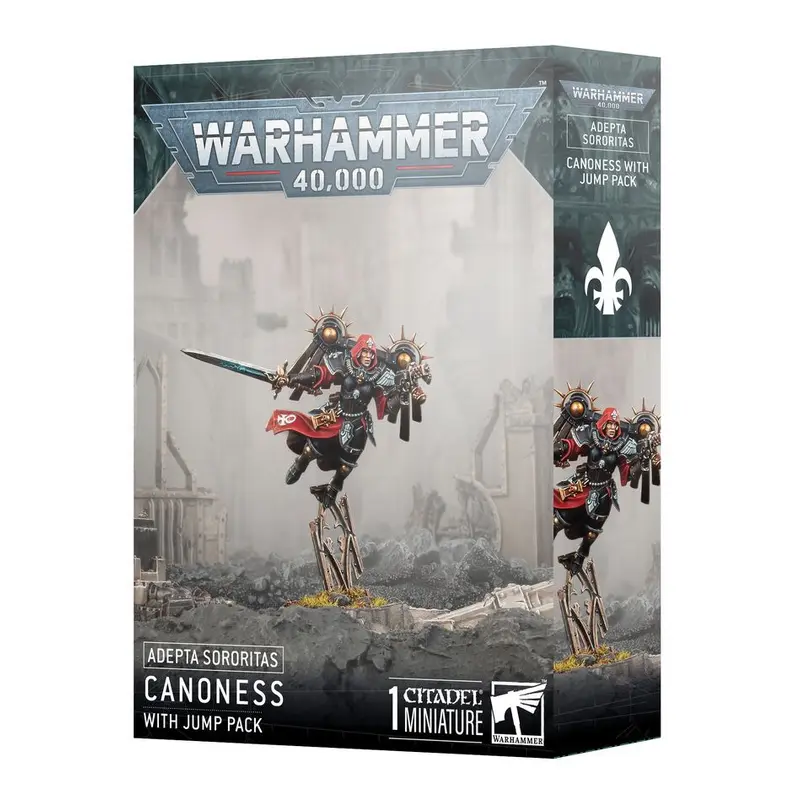 Adepta Sororitas: Canoness With Jump Pack (52-61)