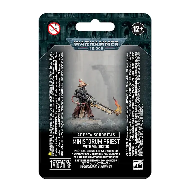 Adepta Sororitas: Ministorum Priest With Vindictor (52-51)