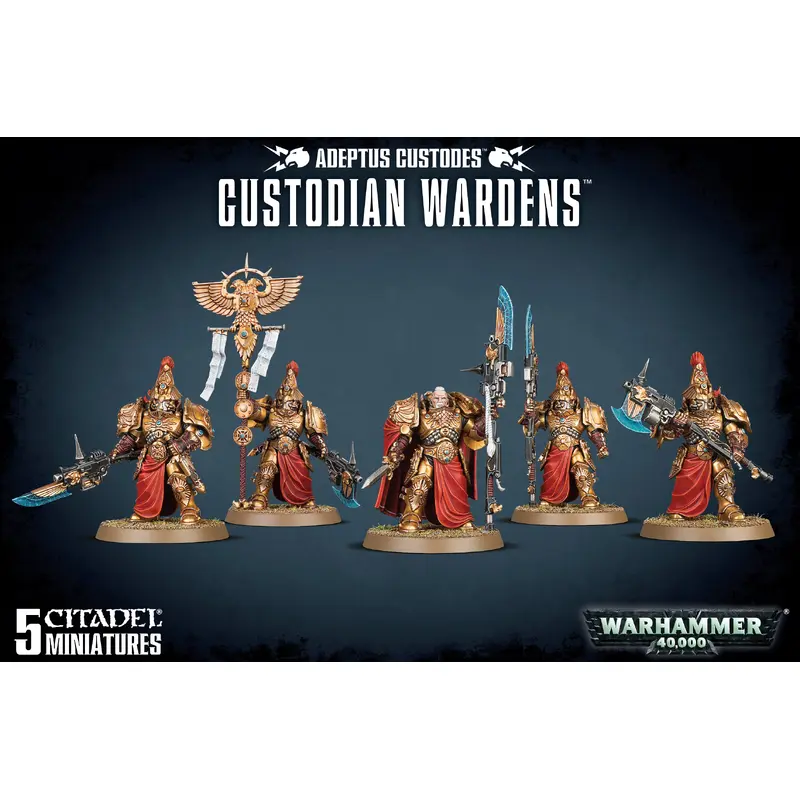 Adeptus Custodes - Custodian Wardens (01-11)