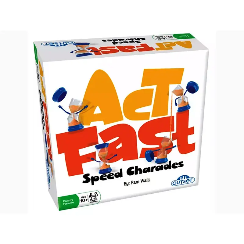 Act Fast Speed Charades Game