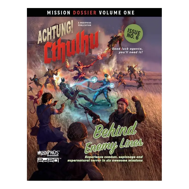 Achtung Cthulhu 2d20 Rpg - Mission Dossier 1 - Behind Enemy Lines