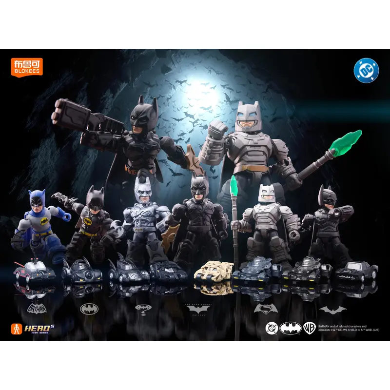 DC Defender Version 01 Legendary Batman Assemble Figure Blind Box Dispaly - 12 in 1
