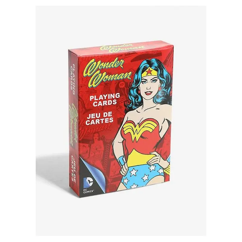 Dc Comics Retro Wonder Woman Playing Cards