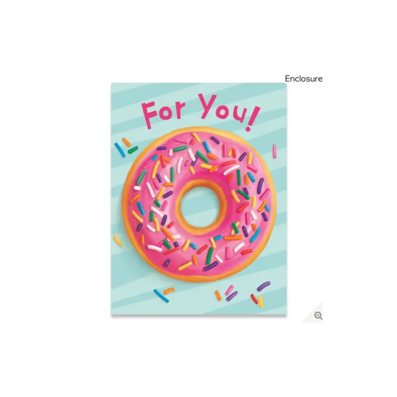 Donut Foil Gift Enclosure