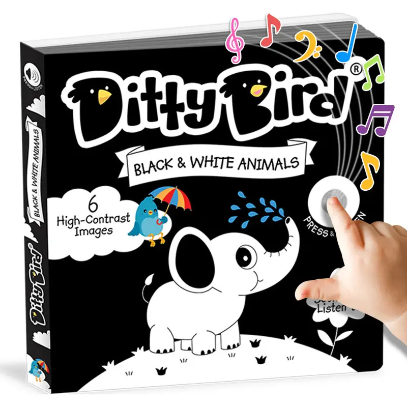 Ditty Bird - Black & White Animals