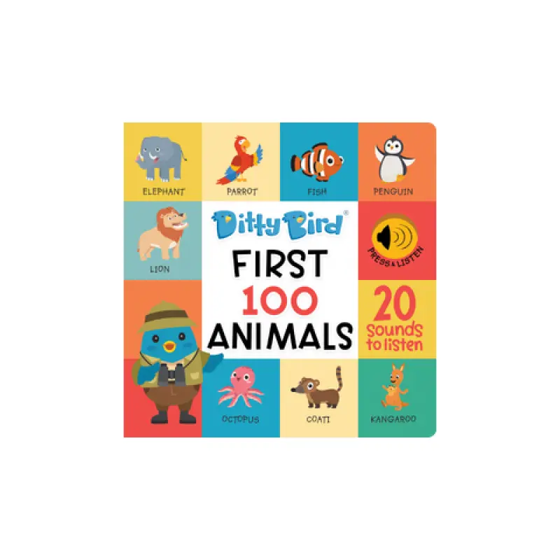 Ditty Bird First 100 Animals