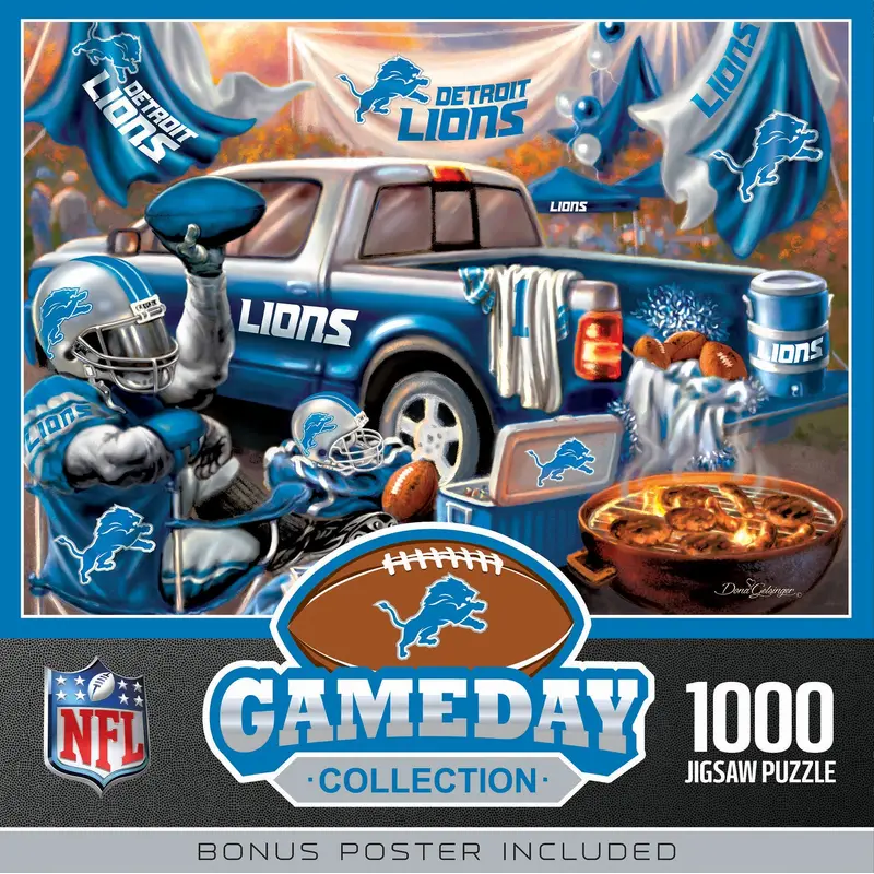 Detroit Lions Game Day 1000pc Puzzle