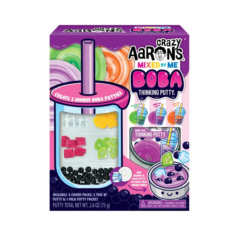 Crazy Aaron's Mixed By Me Boba Thinking Putty Kit