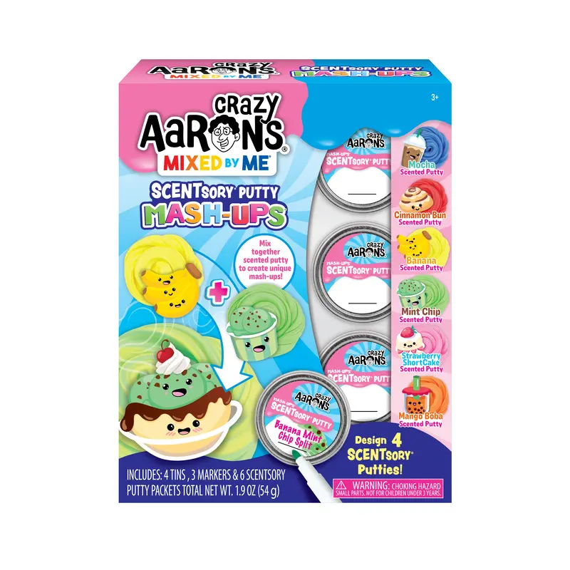 Crazy Aaron's Mixed By Me SCENTsory Putty Mash-Ups Kit