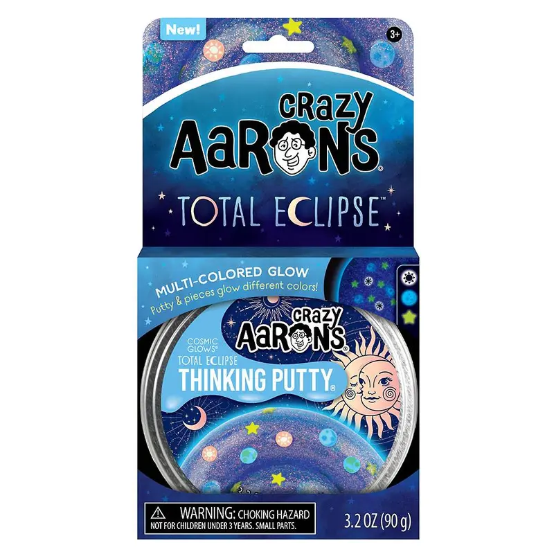 Crazy Aaron's Total Eclipse Thinking Putty 4"