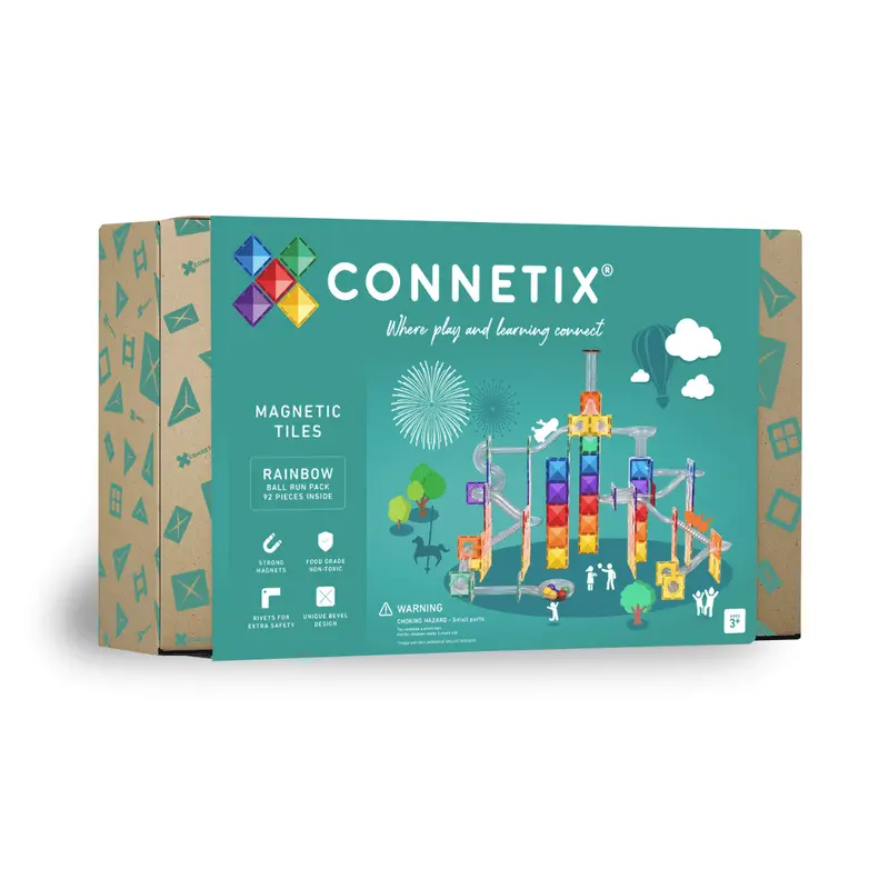 Connetix Rainball Ball Run Pack 92pc