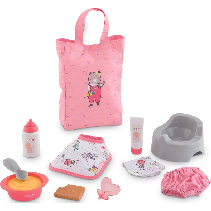 Corolle Large Accessories Set - Pink
