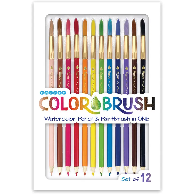 Color Brush Watercolor Pencil & Paintbrush in One