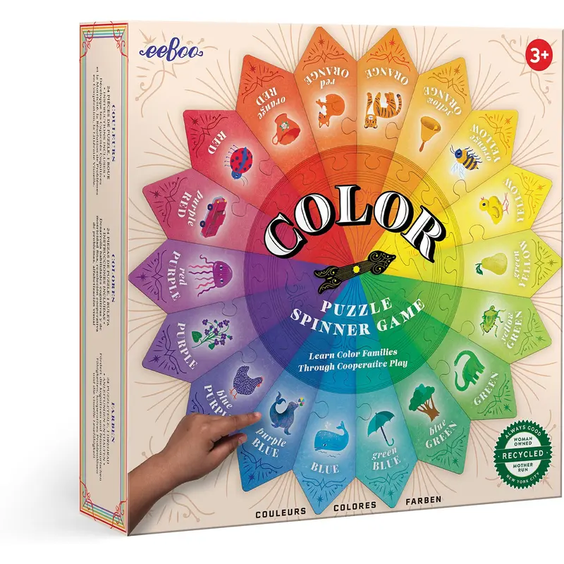 Color Puzzle Spinner Game