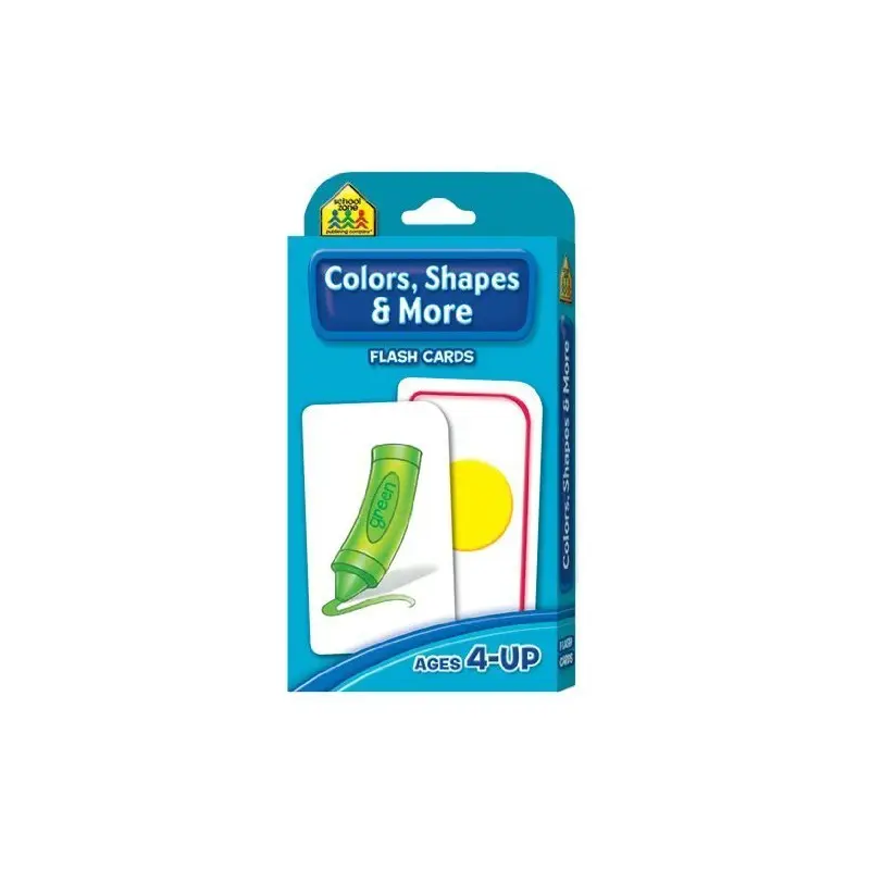 Color, Shapes & More Flash Cards