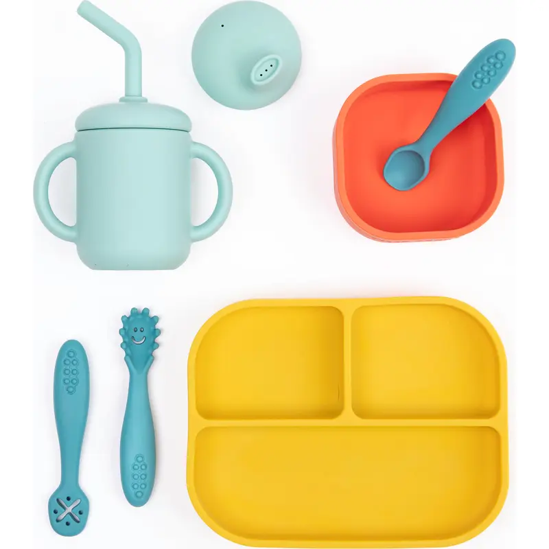 Circus Fun Learn To Eat Beginner Bundle - Yellow