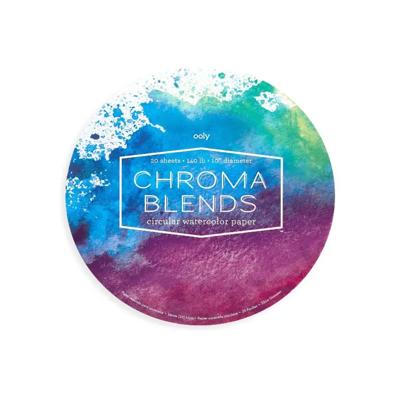 Chroma Blends Circular Watercolor Paper