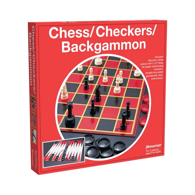 Chess Backgammon Checkers