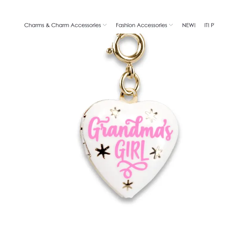 Charm It! Gold Grandma's Girl Locket Charm