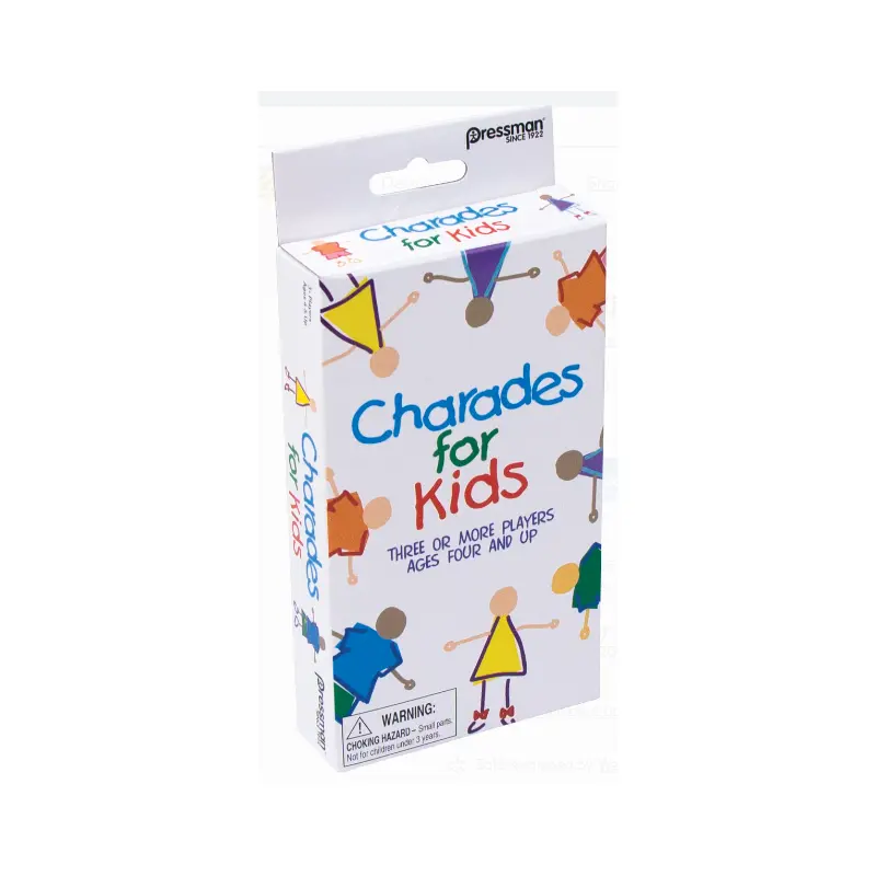 Charades for Kids card game