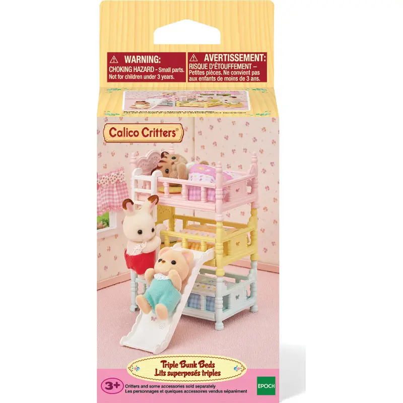 Calico Critters Triple Bunk Beds