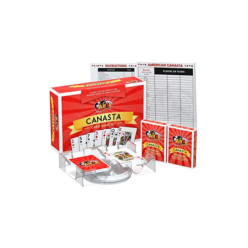 Canasta Playing Cards Game Set