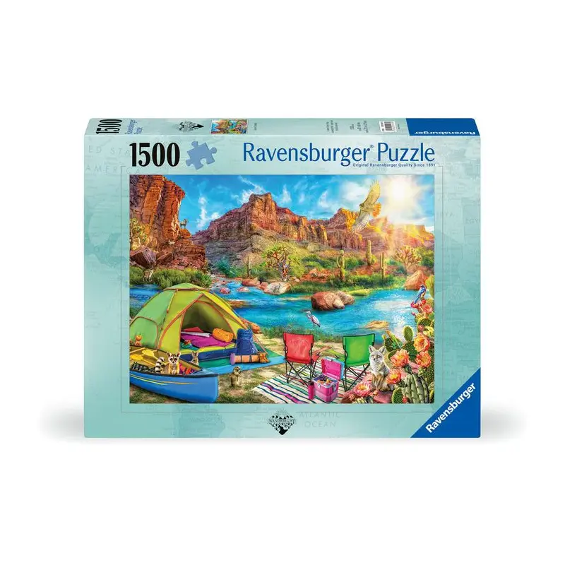 Canyon Camping 1500 pc Puzzle