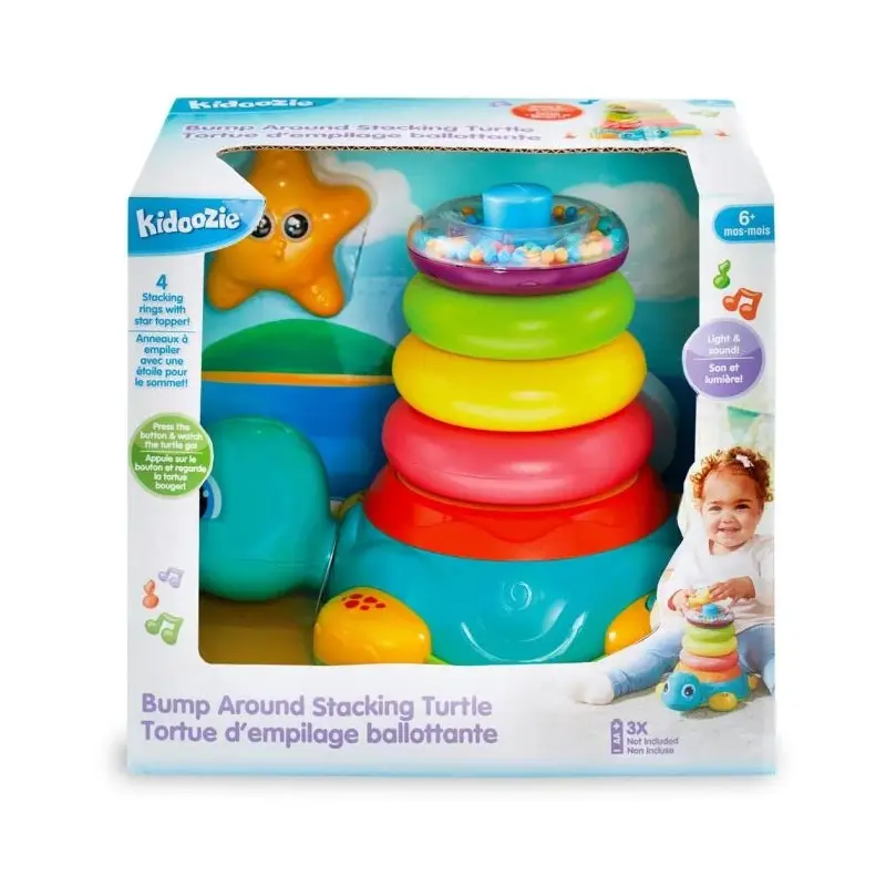 Bump Around Stacking Turtle