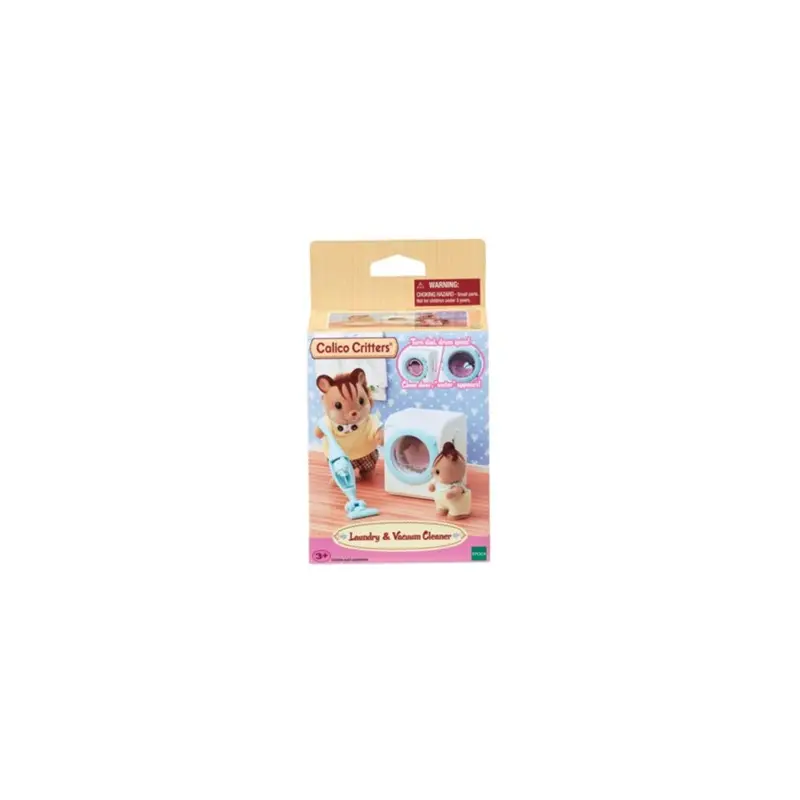 Calico Critters Laundry & Vacuum Cleaner