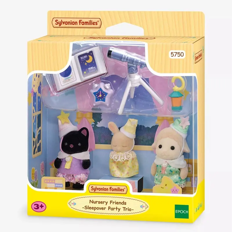 Calico Critters Nursery Friends - Sleepover Party Trio