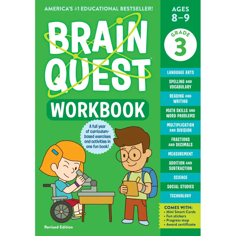 Brain Quest Workbook: Grade 3