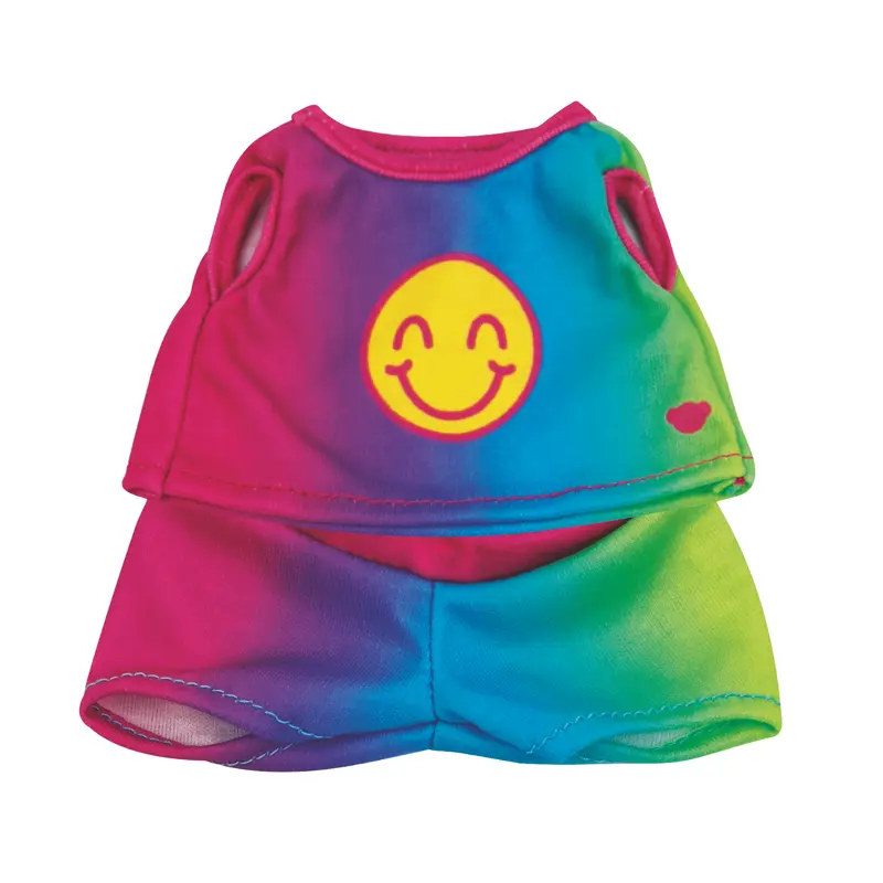 Build a Bear Clothing Pack Rainbow Smiley