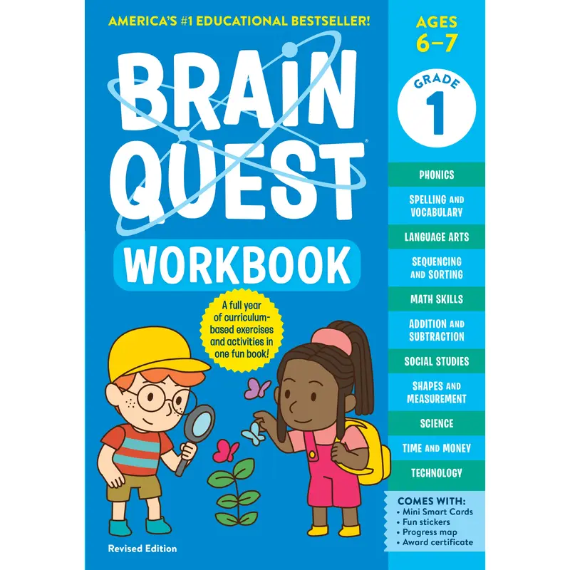Brain Quest Workbook Grade 1
